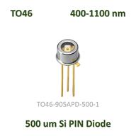 <p>PIN فوتودیود بهمنی APD سیلیکونی <strong>دارای ویندو</strong> 905 نانومتر مناسب محدوده طیفی 1100-400 نانومتر با قطر سطح حساس 500um دارای حساسیت بسیار بالا</p>