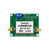 <p>ماژول تقویت‌کننده Transimpedance جریان ضعیف با محدوده اندازه گیری 10pA-2mA، ولتاژ تغذیه 5V و پهنای باند 1MHz</p>
