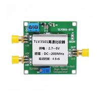 <p>ماژول مقایسه گر تک کاناله پر سرعت مبتنی بر TLV3501 با ورودی تغذیه 2.7V-5V، ورودی سیگنال 10mV-1V، فرکانس 200MHz و زمان تاخیر 4.5ns</p>