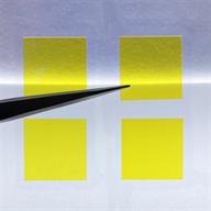 <p>آینه 25x25 mm² دوفامی 500 نانومتر طول‌موج بلند با زاویه کاری 45 درجه و ضخامت 1.1mm</p>